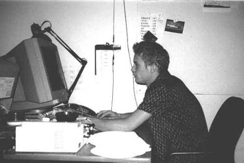Alex au travail